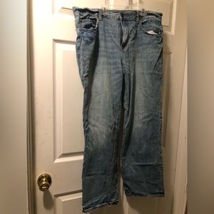 Men’s faded Aeropostale jeans